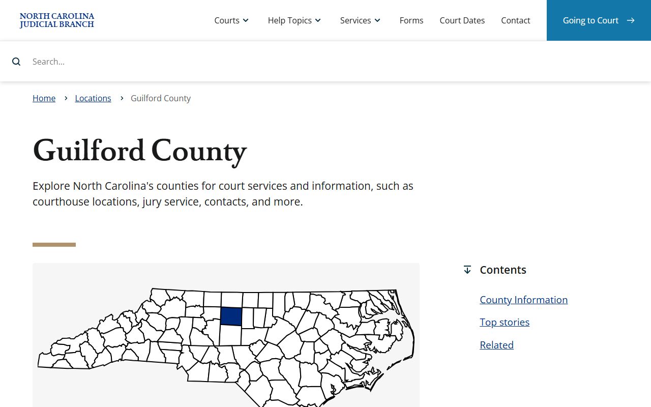 Guilford County Clerk of Superior Court probate information
