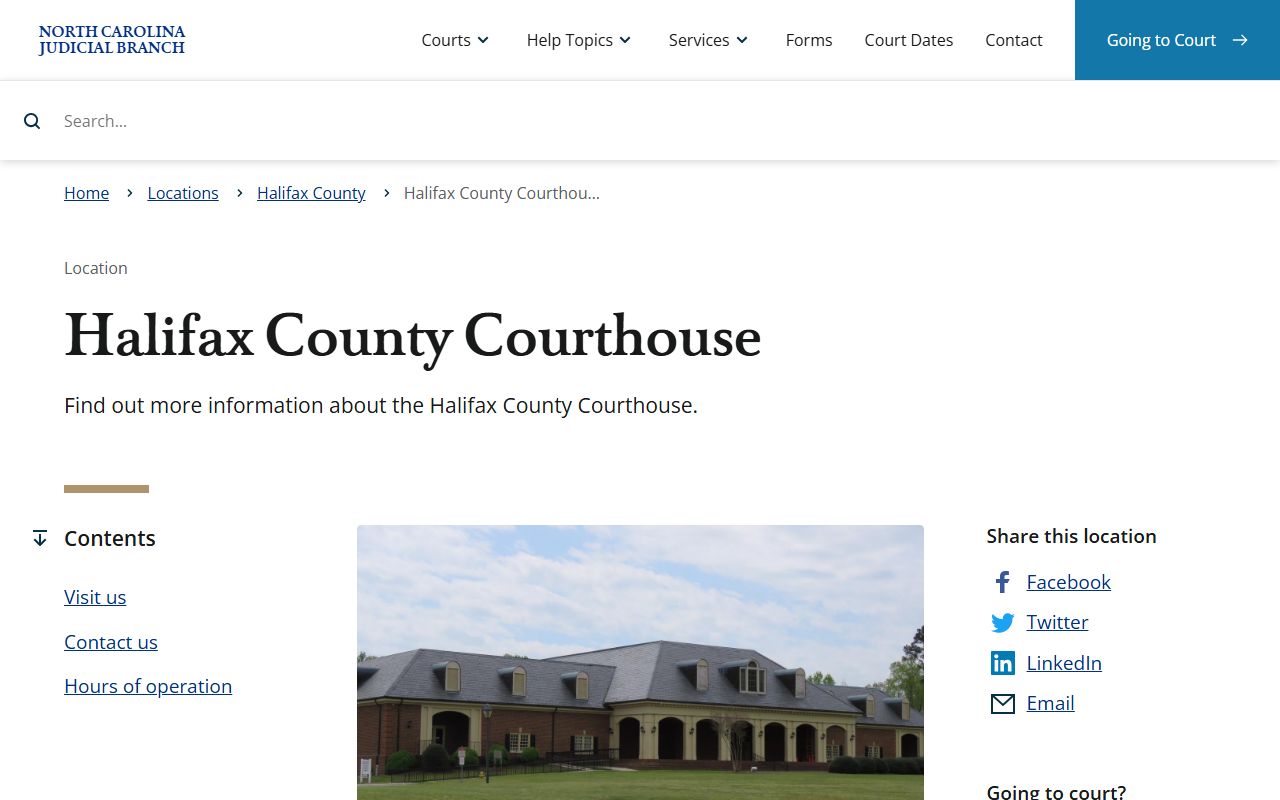 Halifax County courthouse probate filing information